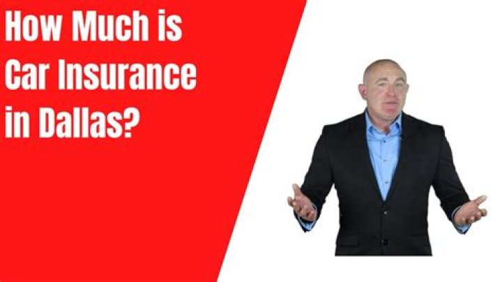 How much is car insurance in Dallas?