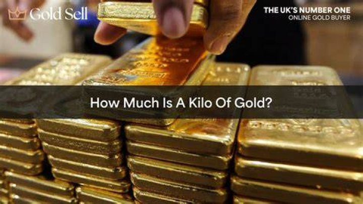 How much is one kilogram of gold worth?