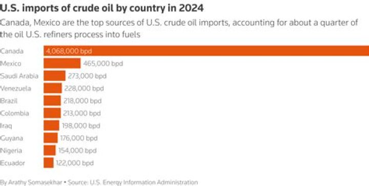 How much oil was imported to the US in 2020?