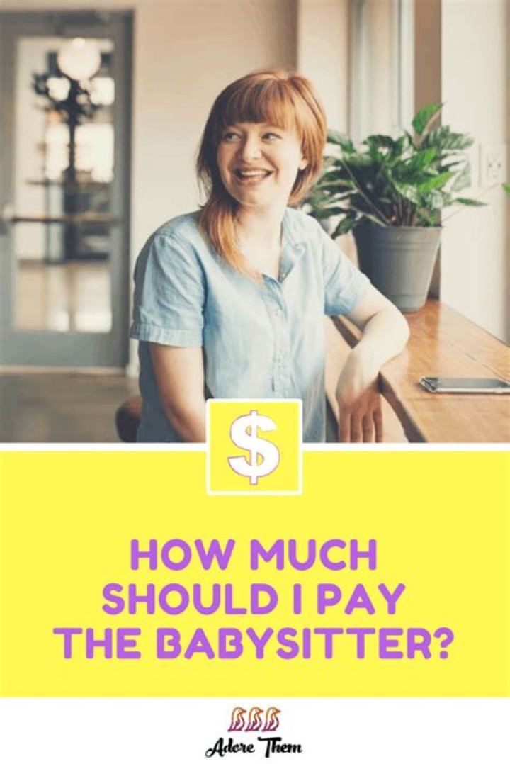 How much should I pay a babysitter per hour?