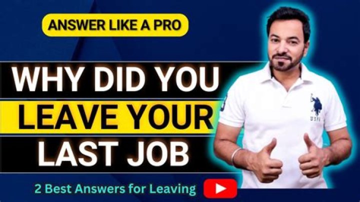 How to answer why you leave your previous company?