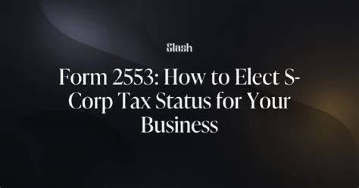 How to elect tax treatment as a S corporation?