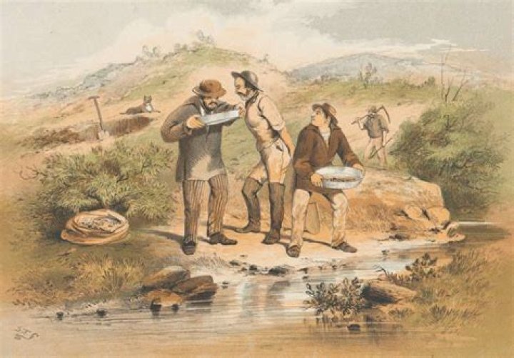 How was gold transported in the Gold Rush?