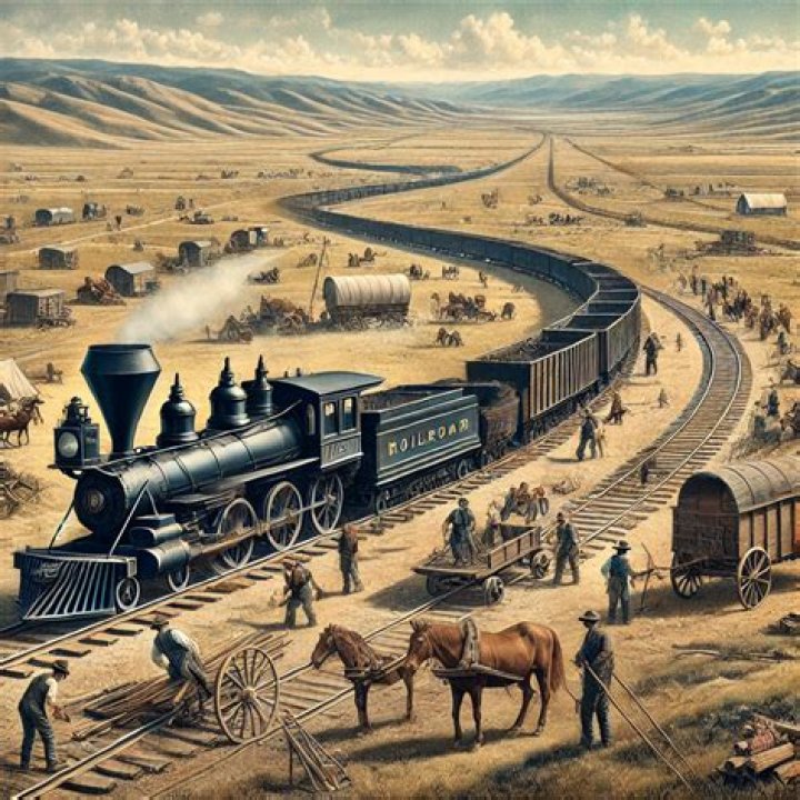 How was the railroad financed?