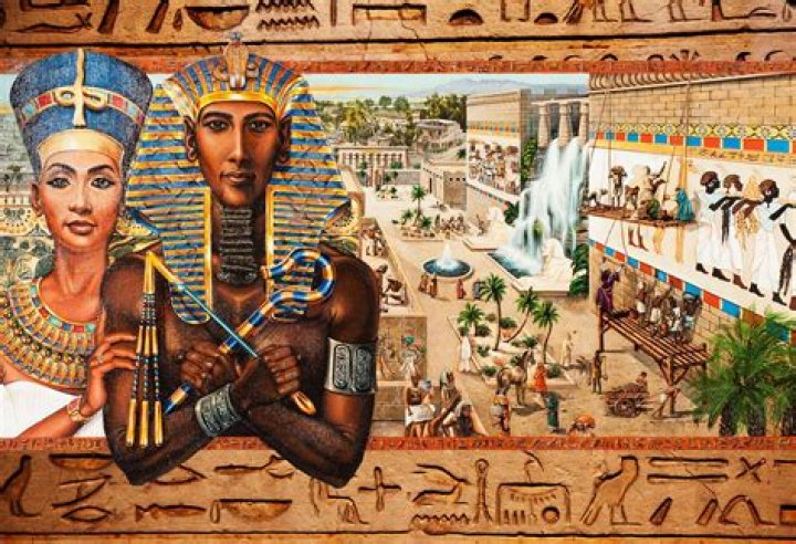 How were the kings of ancient Egypt chosen?