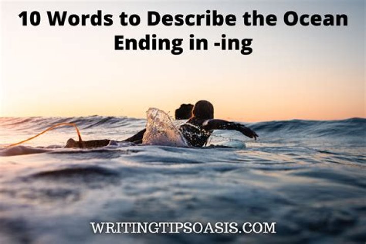How would you describe the ocean at the beach?