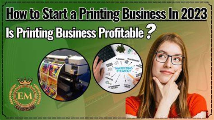 Is a printing business profitable?
