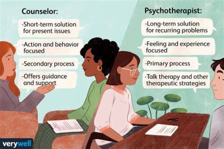 Is a psychologist better than a counselor?
