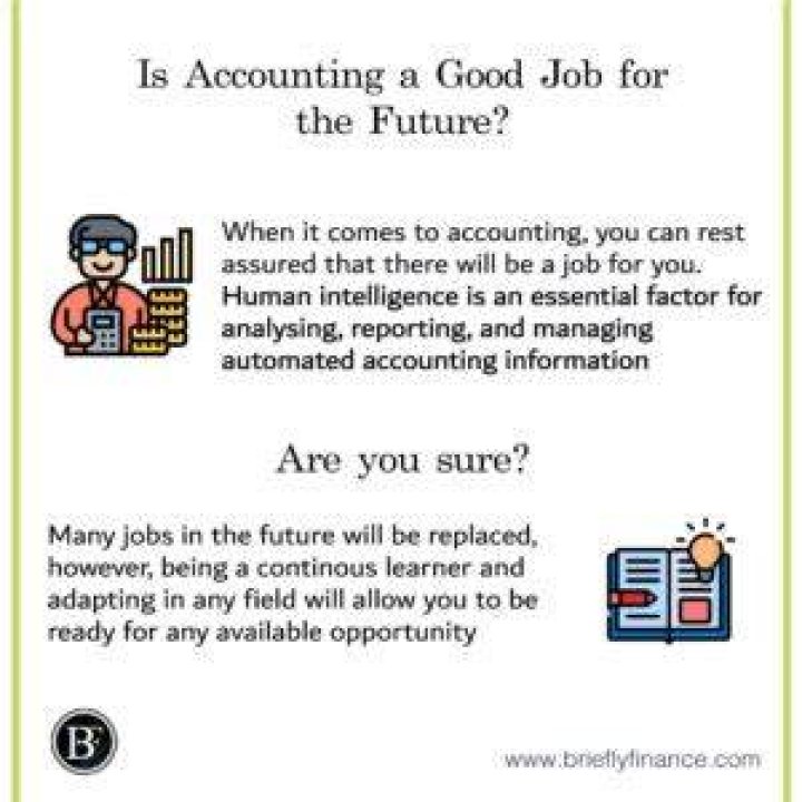 Is accounting a good job for the future?