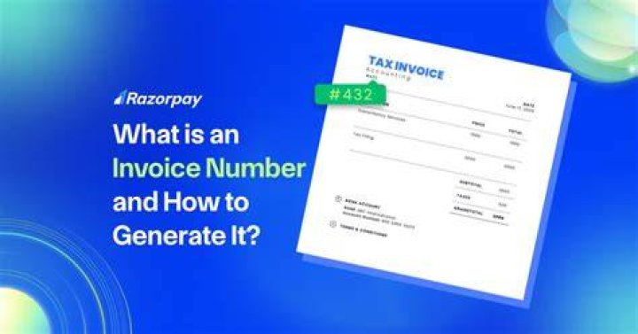 Is an invoice number necessary?