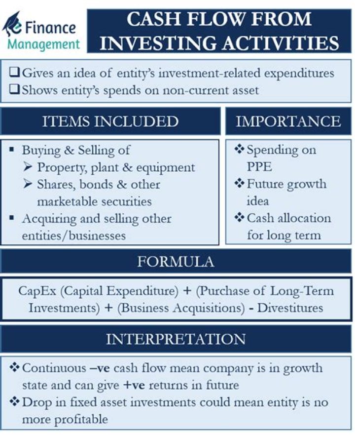 Is interest an investing cash flow?