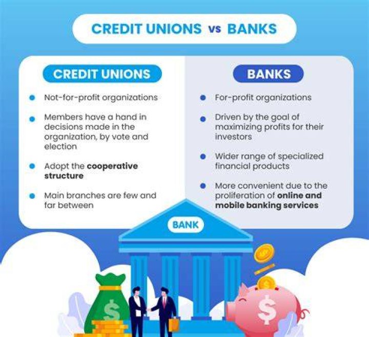 Is it better to have a big bank or credit union?