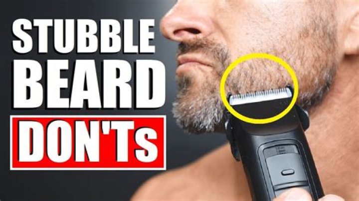Is it OK to have stubble at an interview?