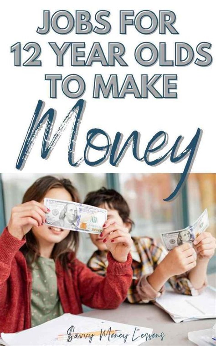 Is it possible for a 12 year old to make money?
