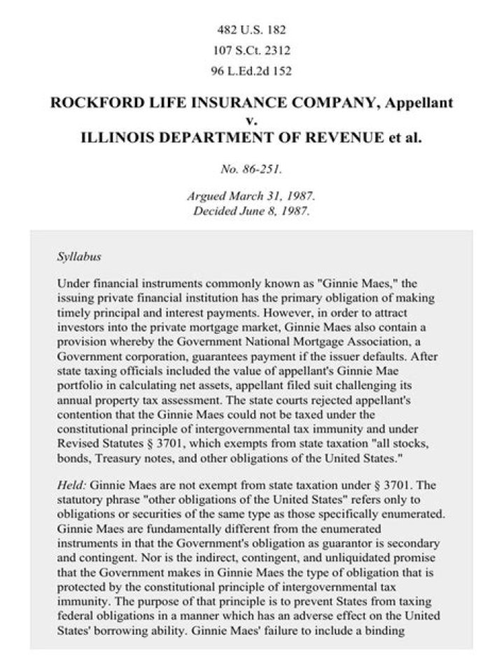 Is Rockford life insurance company still in business?