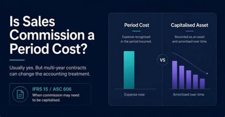 Is sales commission a product cost?