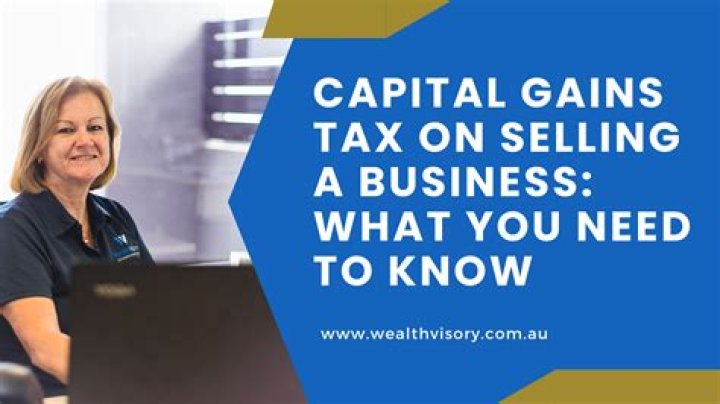 Is selling a business a capital gain?