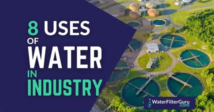 What are industrial uses of water?