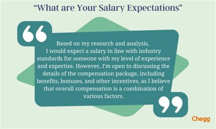 What are some salary expectations?