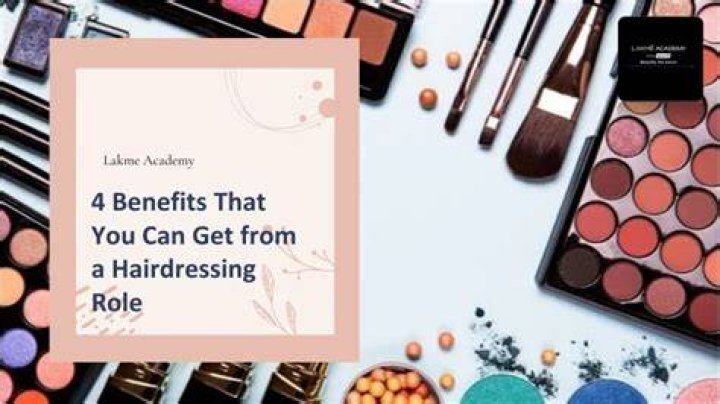 What are the benefits of being a hairdresser?