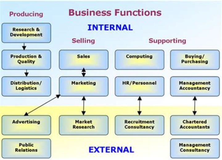 What are the business functions?