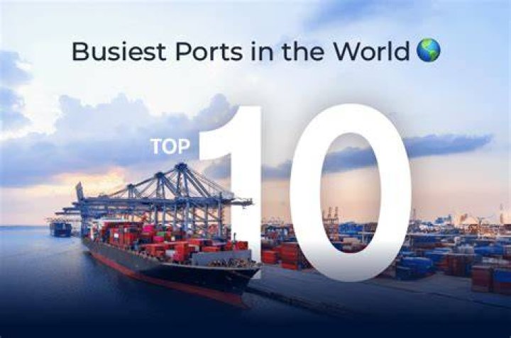 What are the top 2 busiest ports in the world?