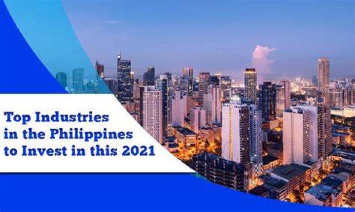 What are the top 5 industries in the Philippines?