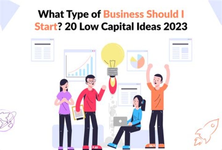 What business can I start with less capital?