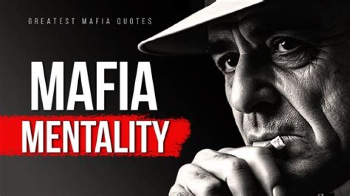 What do mafias do for a living?