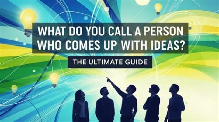 What do you call someone who comes with game ideas?