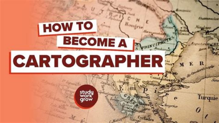 What does a cartographer produce?