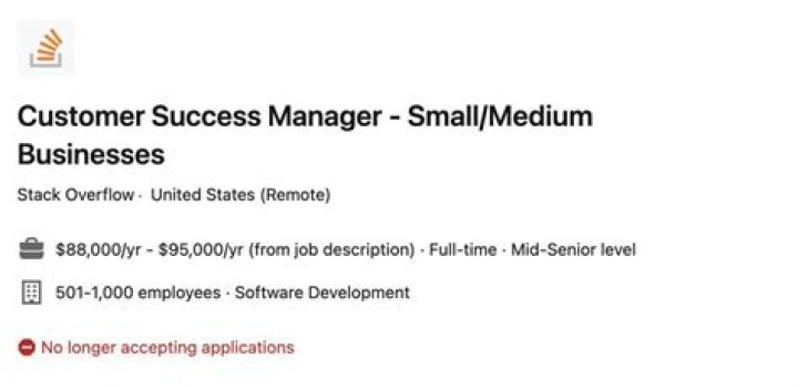What does it mean when a company is no longer accepting applications?