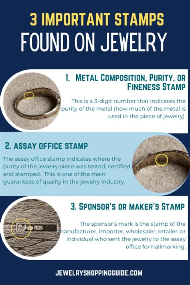 What does MC stamped on jewelry mean?