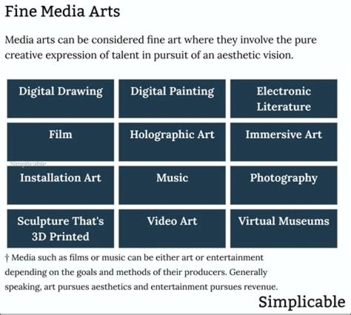What does media mean in art terms?