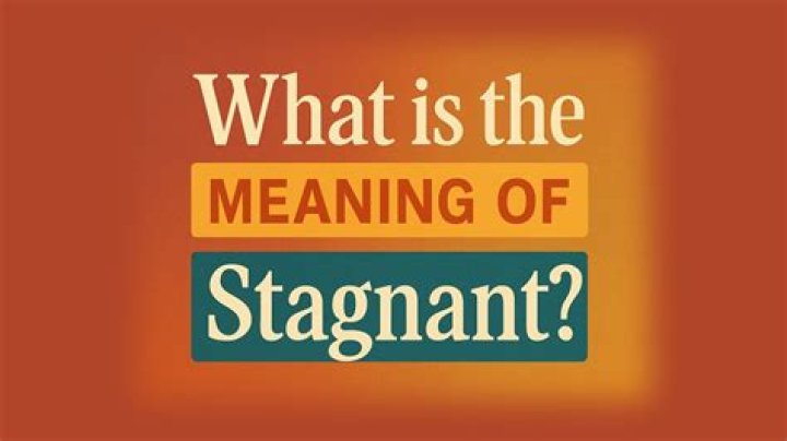 What does stagnant mean in business?