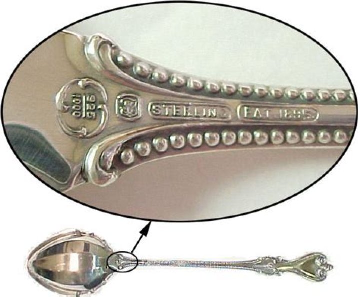 What does stamped on flatware mean?