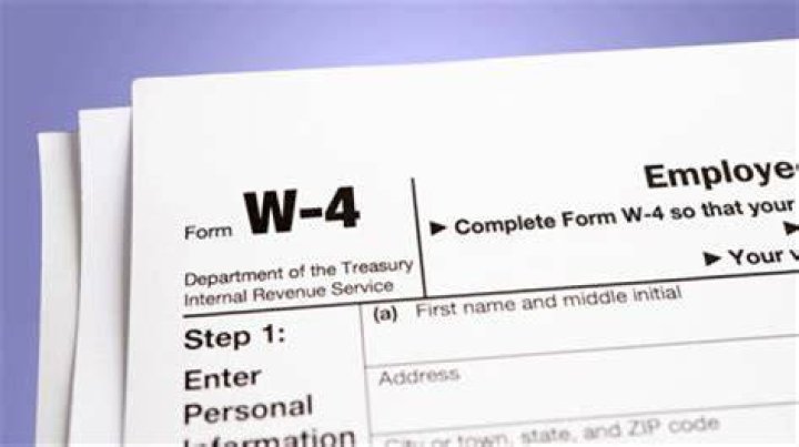 What does the Form W-4 Tell your employer?