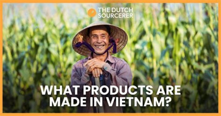 What famous products are made in Vietnam?
