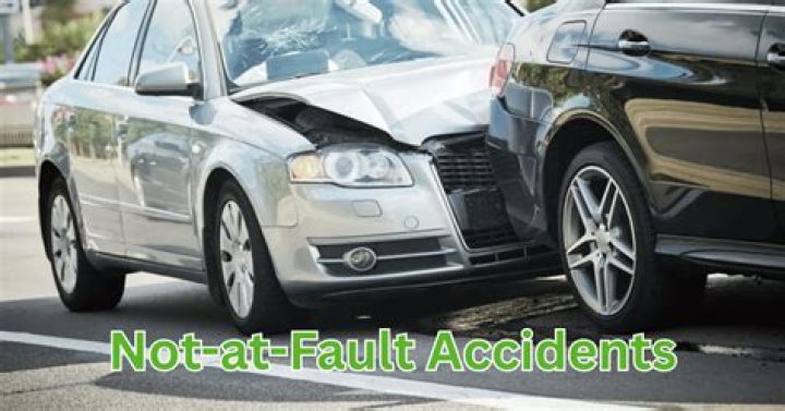 What happens if you are not at fault in a car accident?