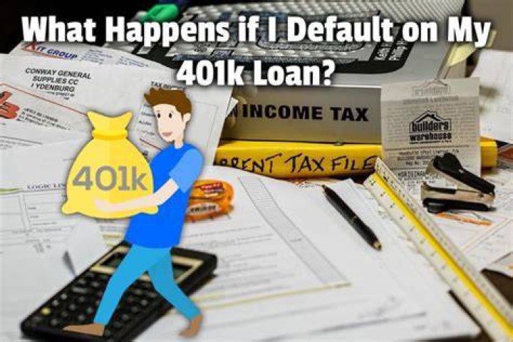 What happens if you default on your 401k loan?