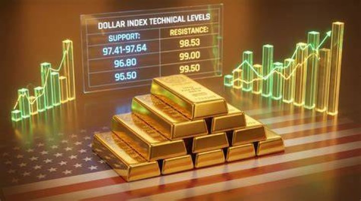 What happens to the price of gold when the dollar weakens?