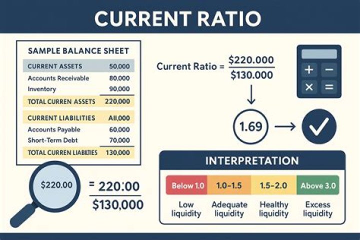 What happens when current ratio increases?
