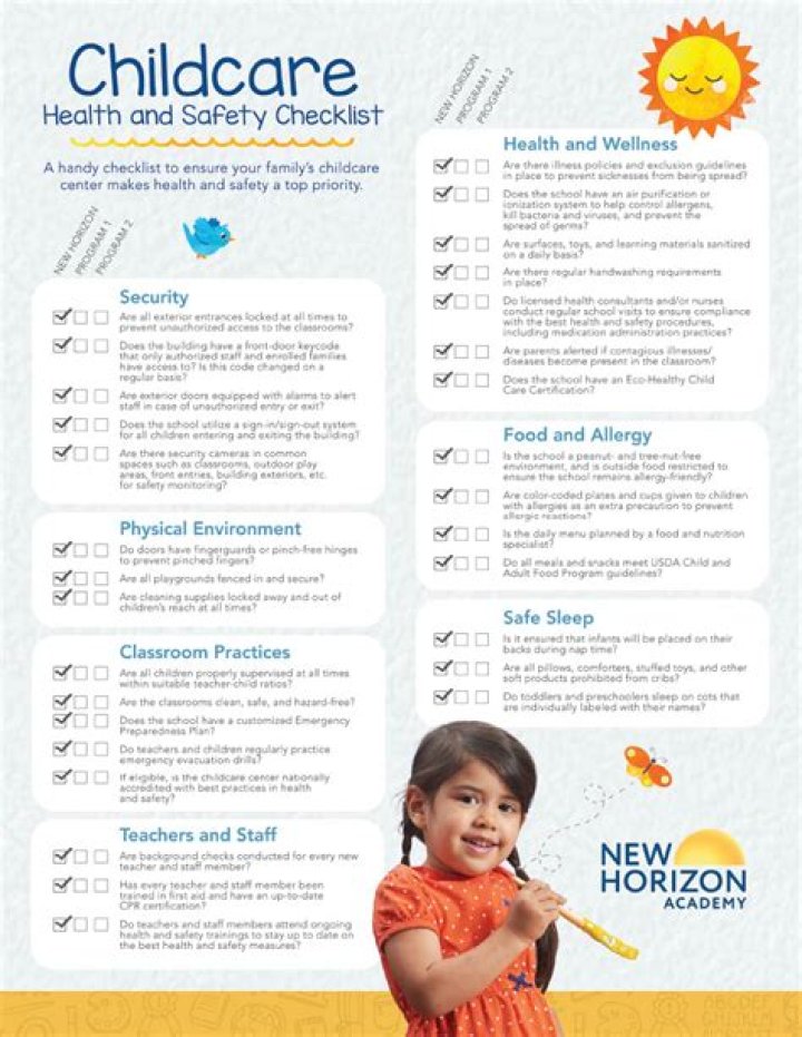 What is a child care check?