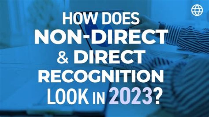 What is a non-direct recognition company?