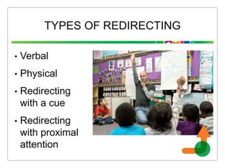What is a redirecting question?