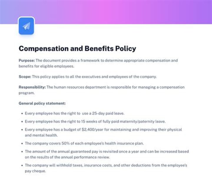 What is a valued policy in business?