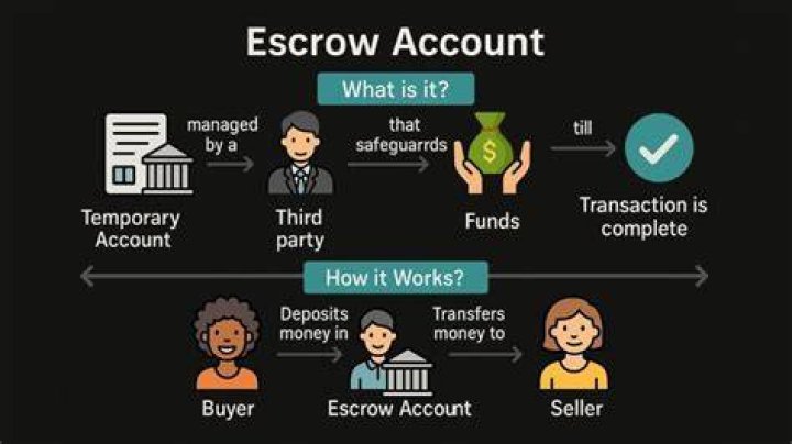 What is an escrow account and what is it used for?