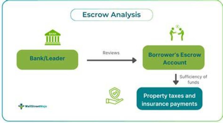 What is an escrow analysis report?