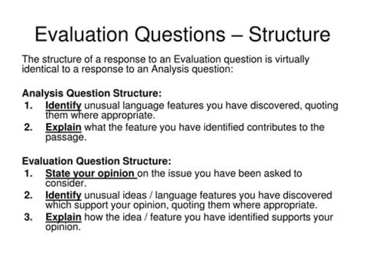 What is an evaluative interview?