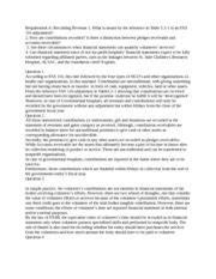 What is an FAS 116 adjustment?